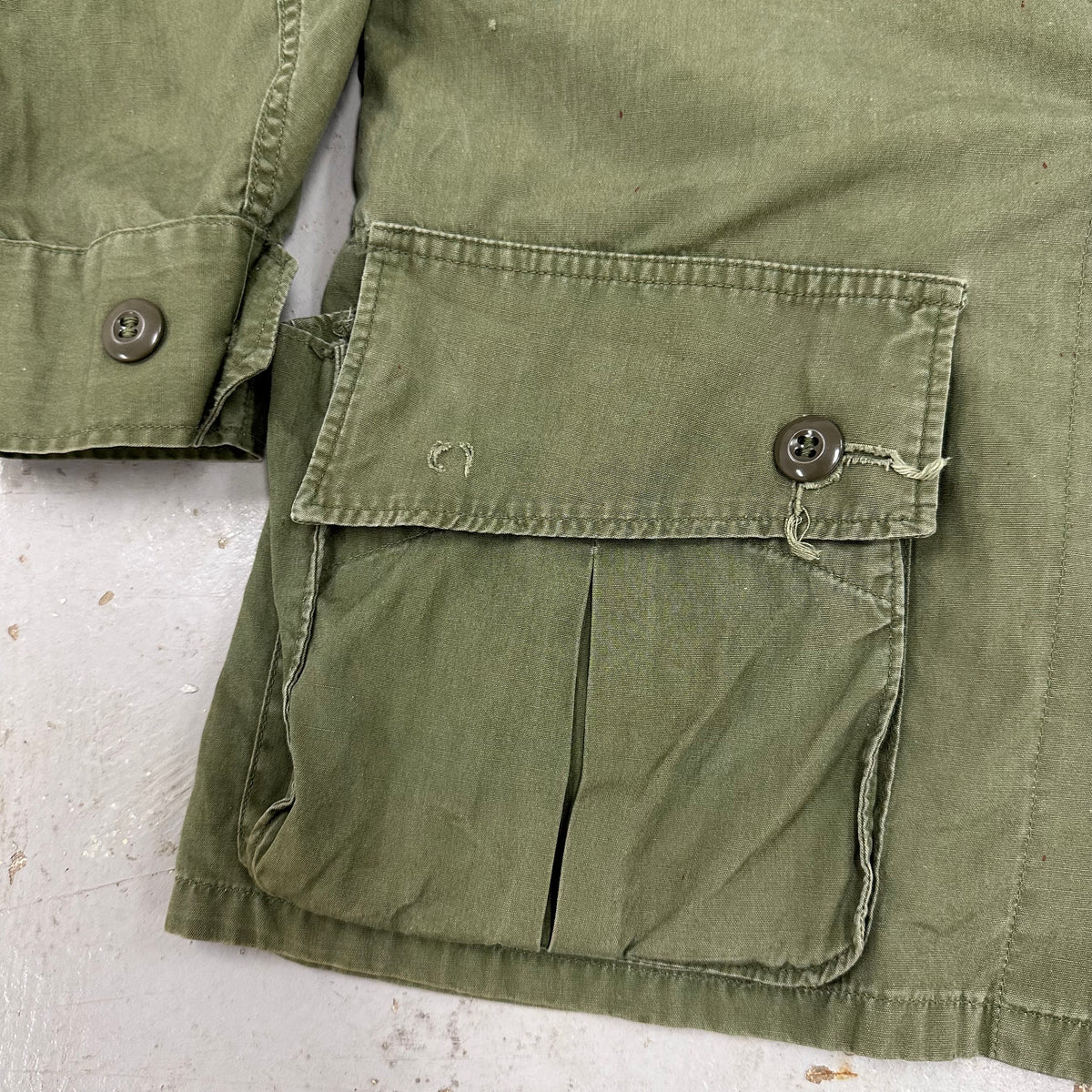 1960’s Vietnam War 2nd Pattern Poplin Jungle Jacket Small Regular