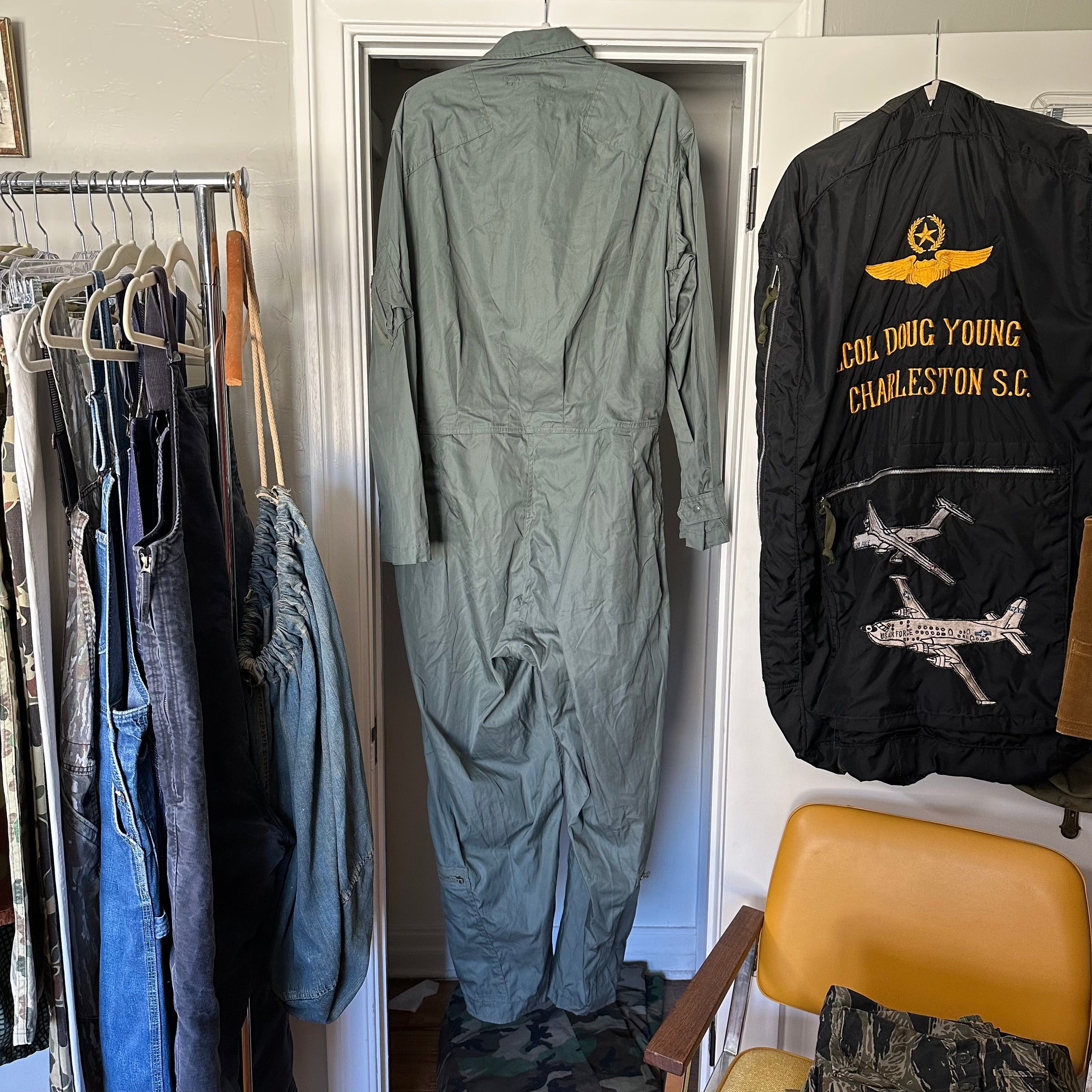 1960’s Deadstock K-2B Very Light Flight Suit XL Regular