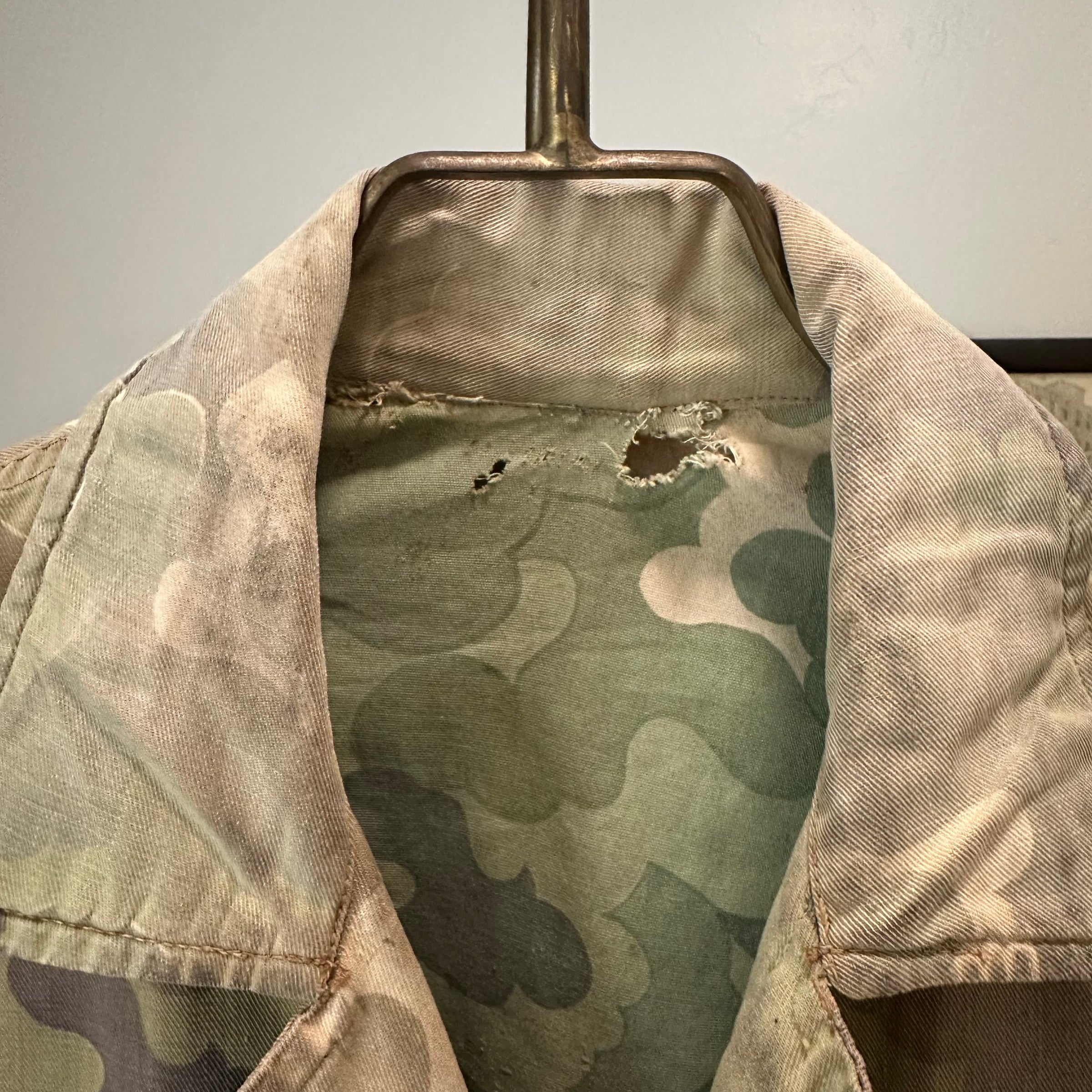 1960’s/70’s Vietnam War ARVN NPFF/CSDC Cloud Camo Field Jacket