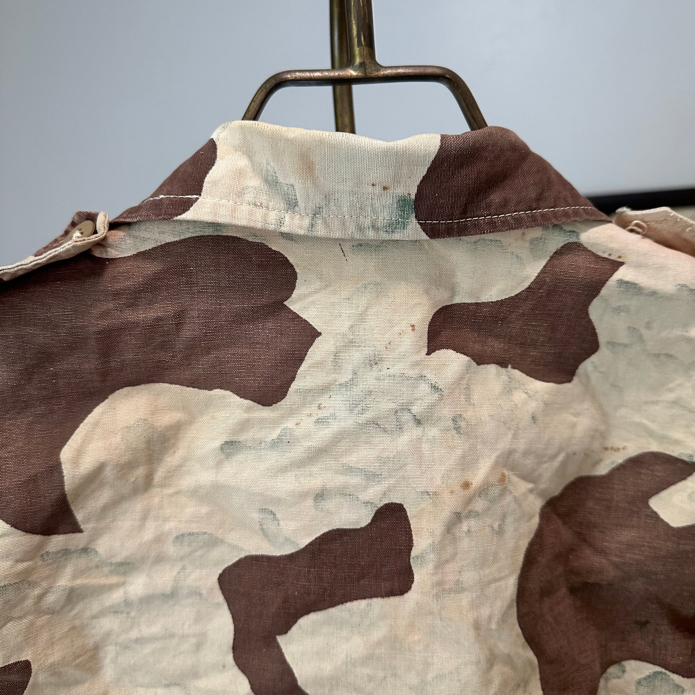 1960’s/70’s Egyptian Military Rocks/Sand Camo Shirt