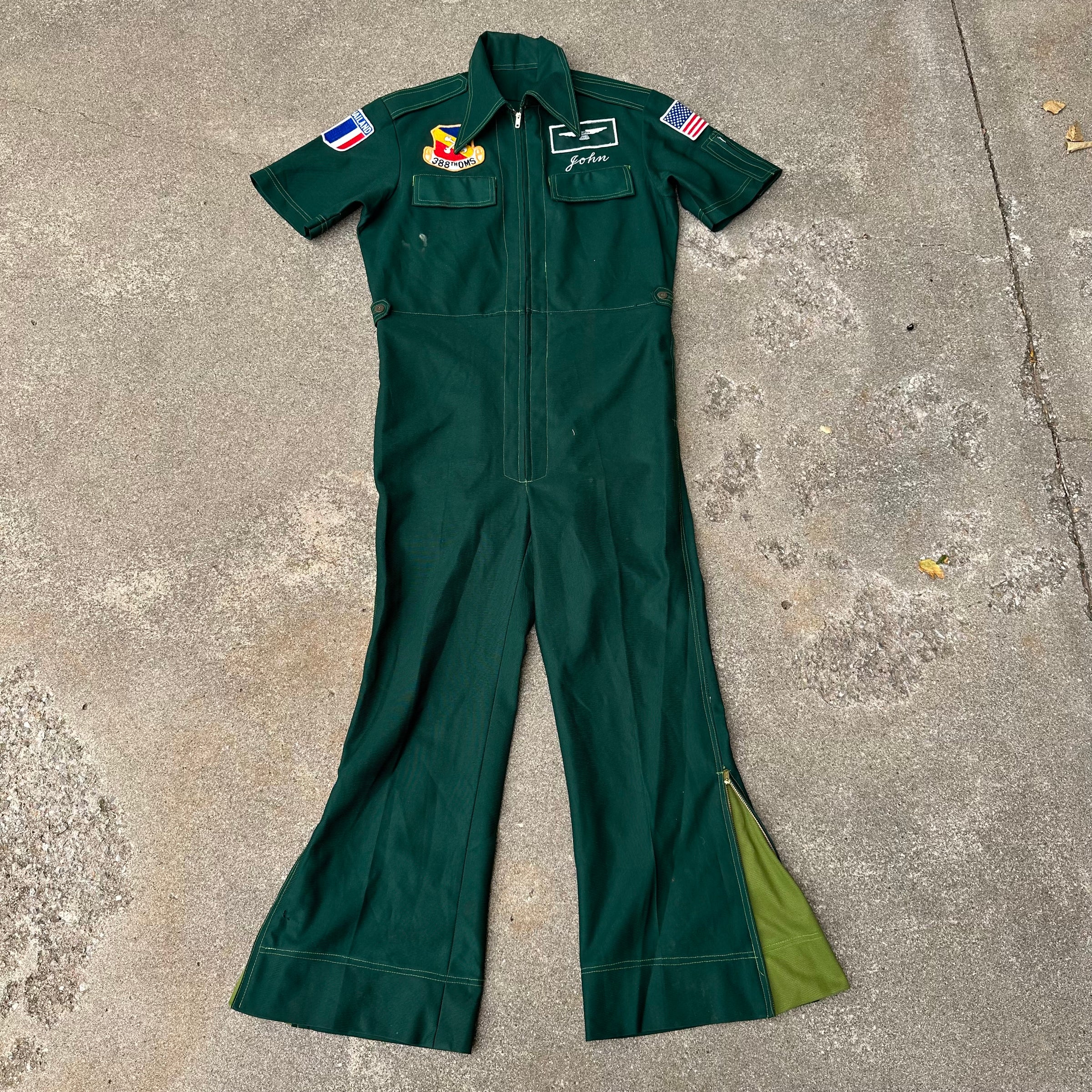 1970’s Vietnam War USAF Thai Made 388th OMS Party Suit