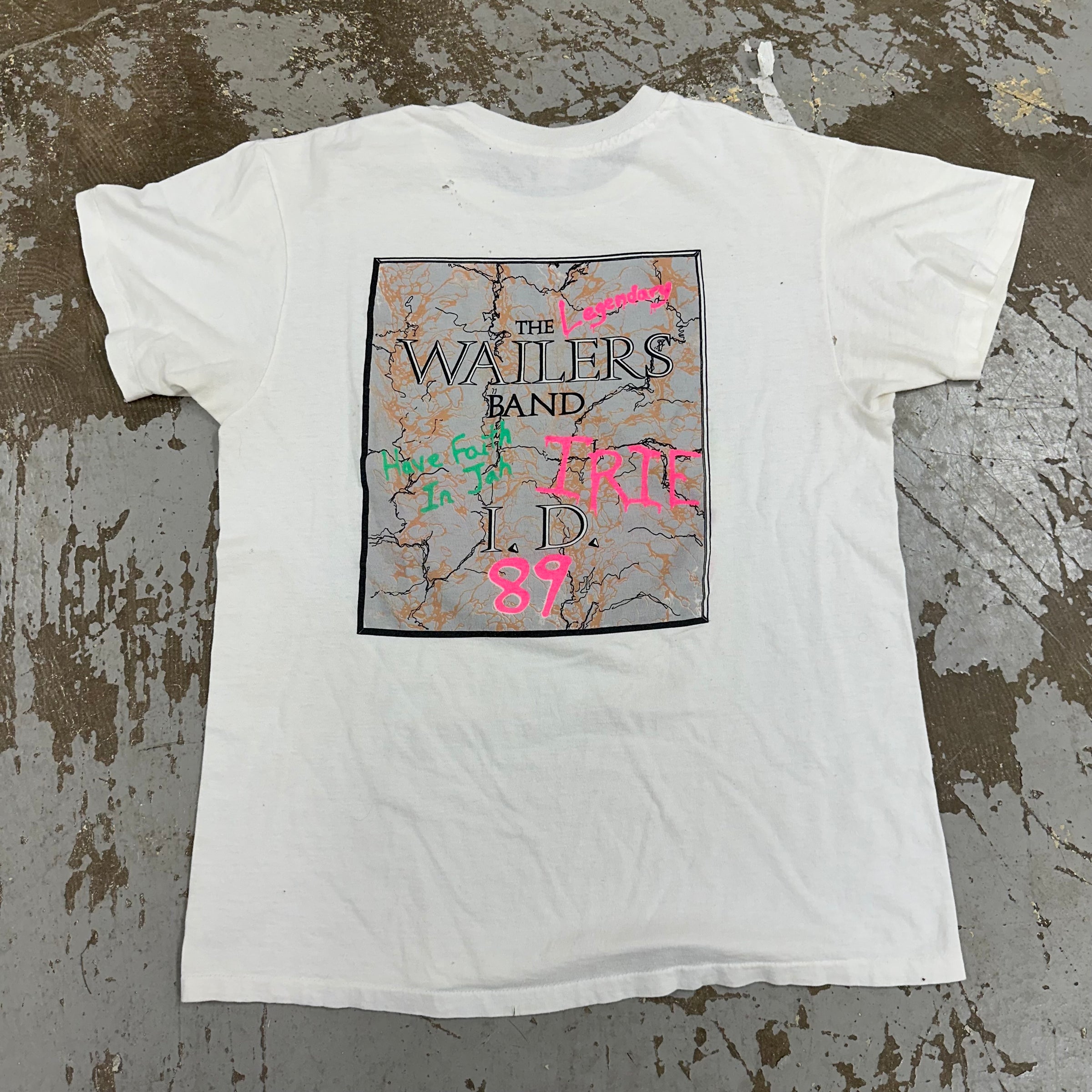 1980’s The Wailers Reggae Band Tour T-Shirt Large