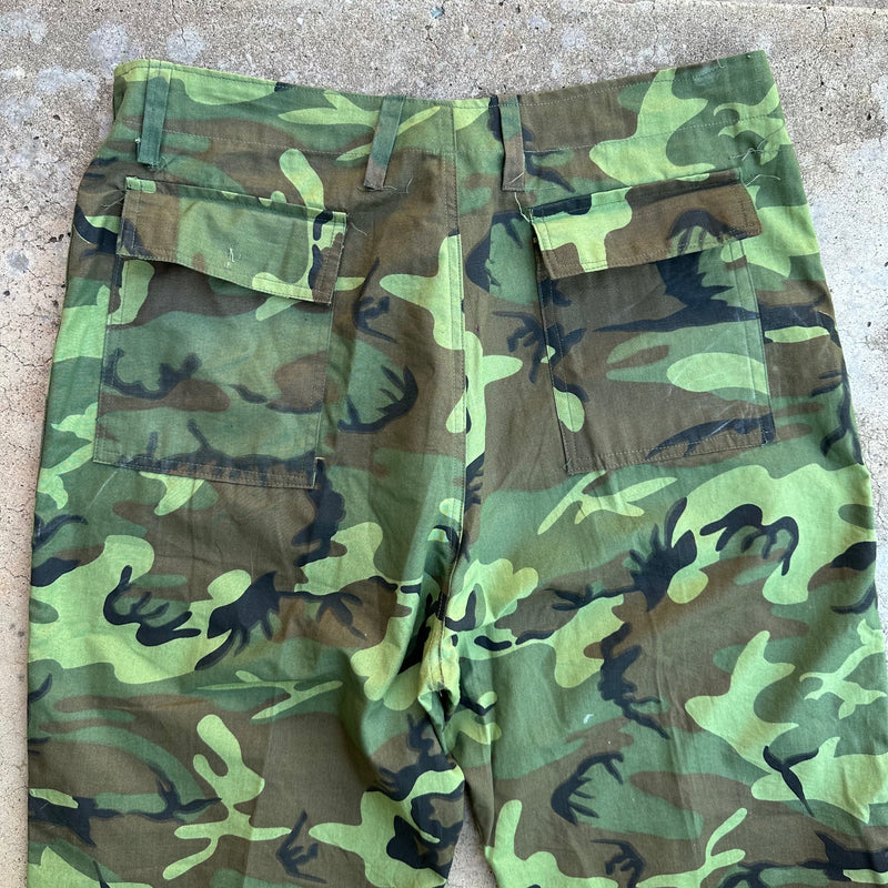 1960’s Deadstock ARVN Poplin ERDL Pants 34” Waist