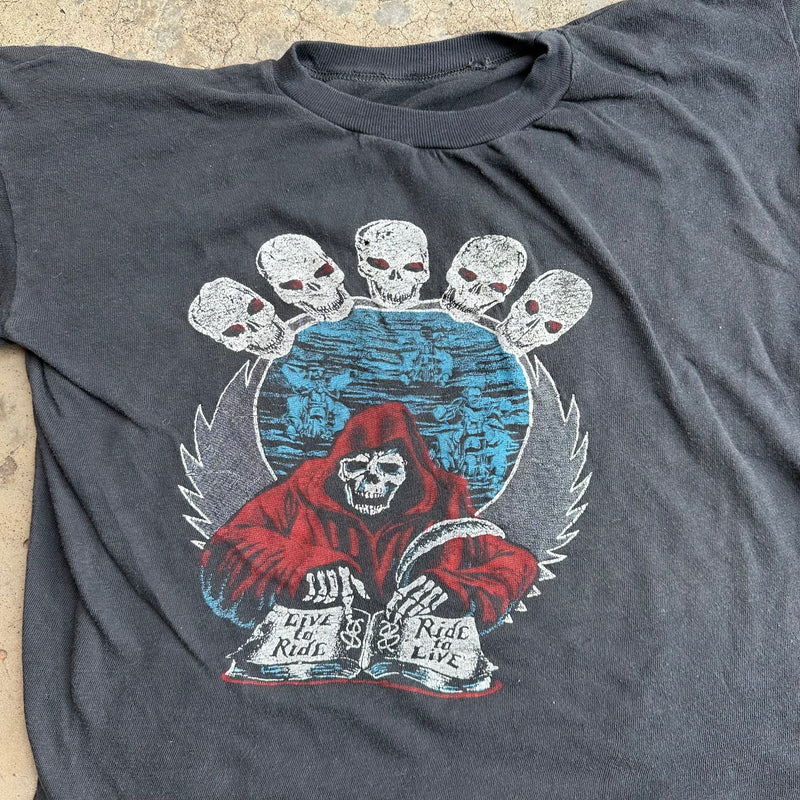 1980’s Easy Rider Grim Reaper T-Shirt Small