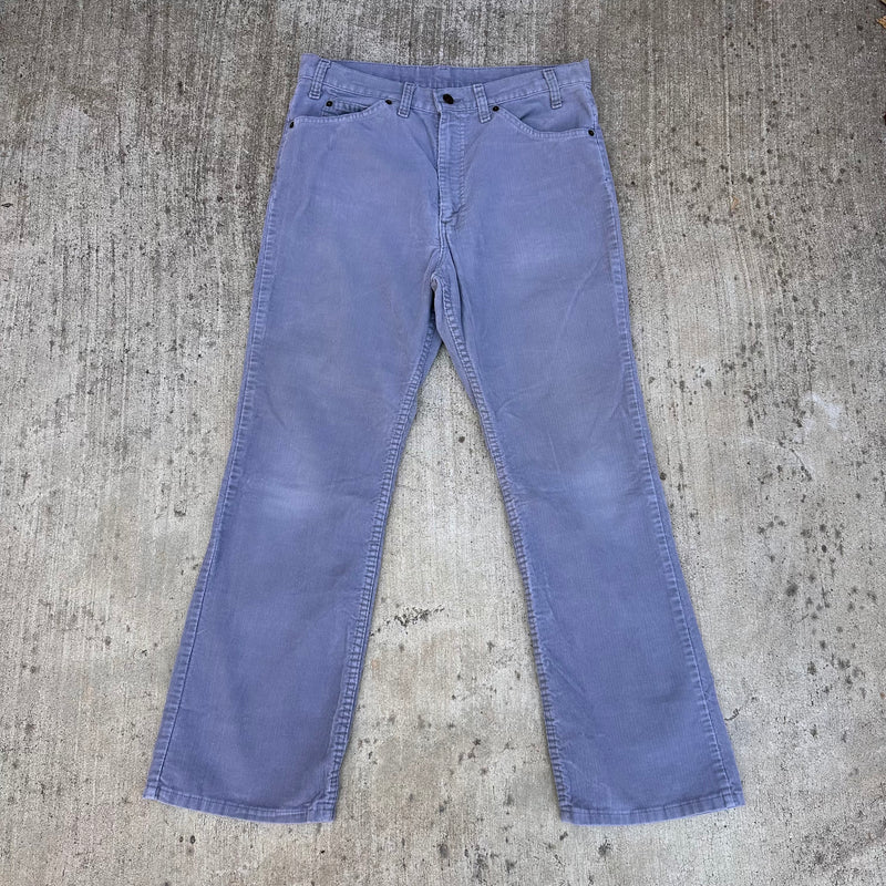 1980’s/90’s Levi’s 517 Grey Corduroy Flared Pants 32” x 29”