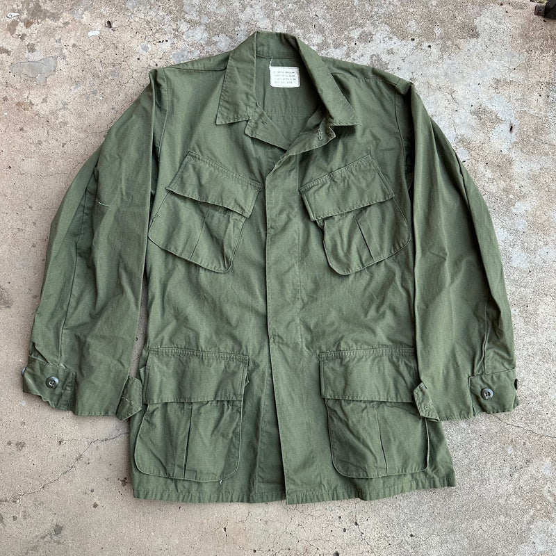 1960’s Vietnam War Deadstock Ripstop Jungle Jacket X-Small Regular