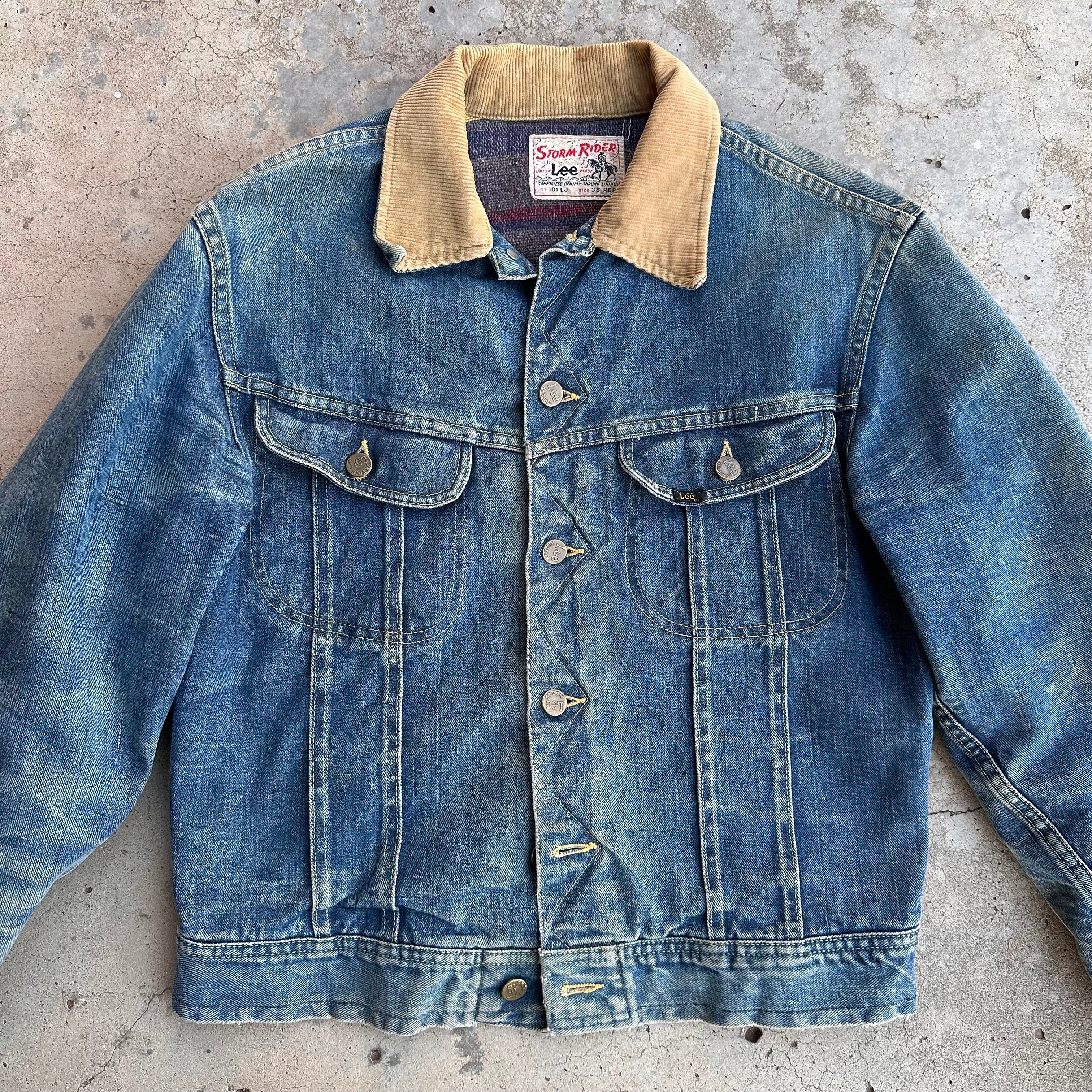 Early 1960's Lee Storm Rider Denim Jacket Size 38 – Little Chum