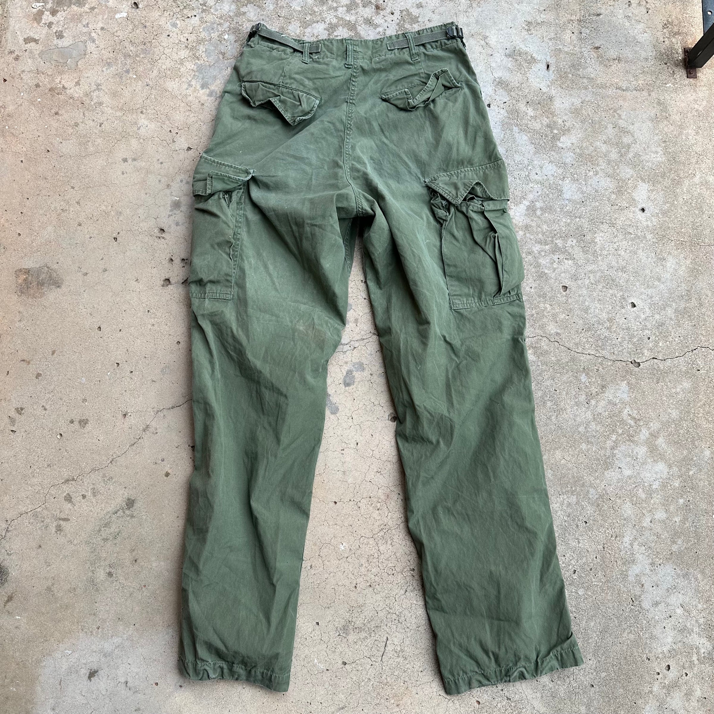 1960’s Vietnam War Poplin Jungle Pants Small Long