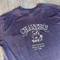 1980’s/90’s Paper Thin Chancie’s Bar T-Shirt Large