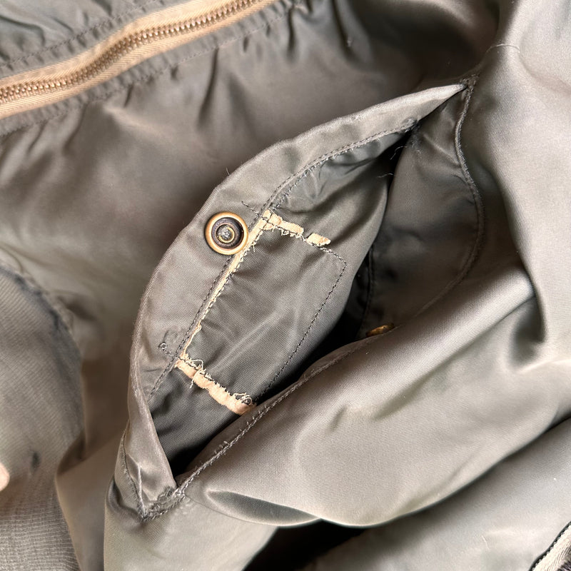 1970’s Patched MA-1 Flight Jacket Large