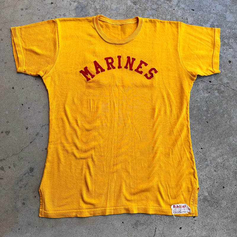 1950’s/60’s Marines Rayon Knit T-Shirt Large