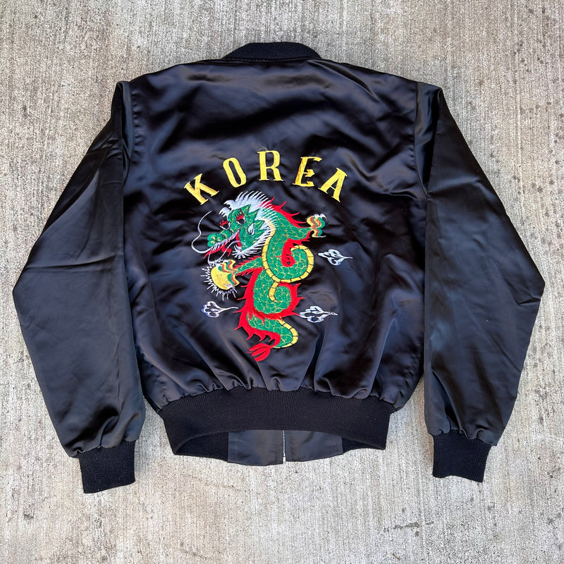 1980’s Korea Satin Souvenir Jacket Medium