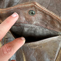 1940’s WWII Named A-2 Leather Flight Jacket