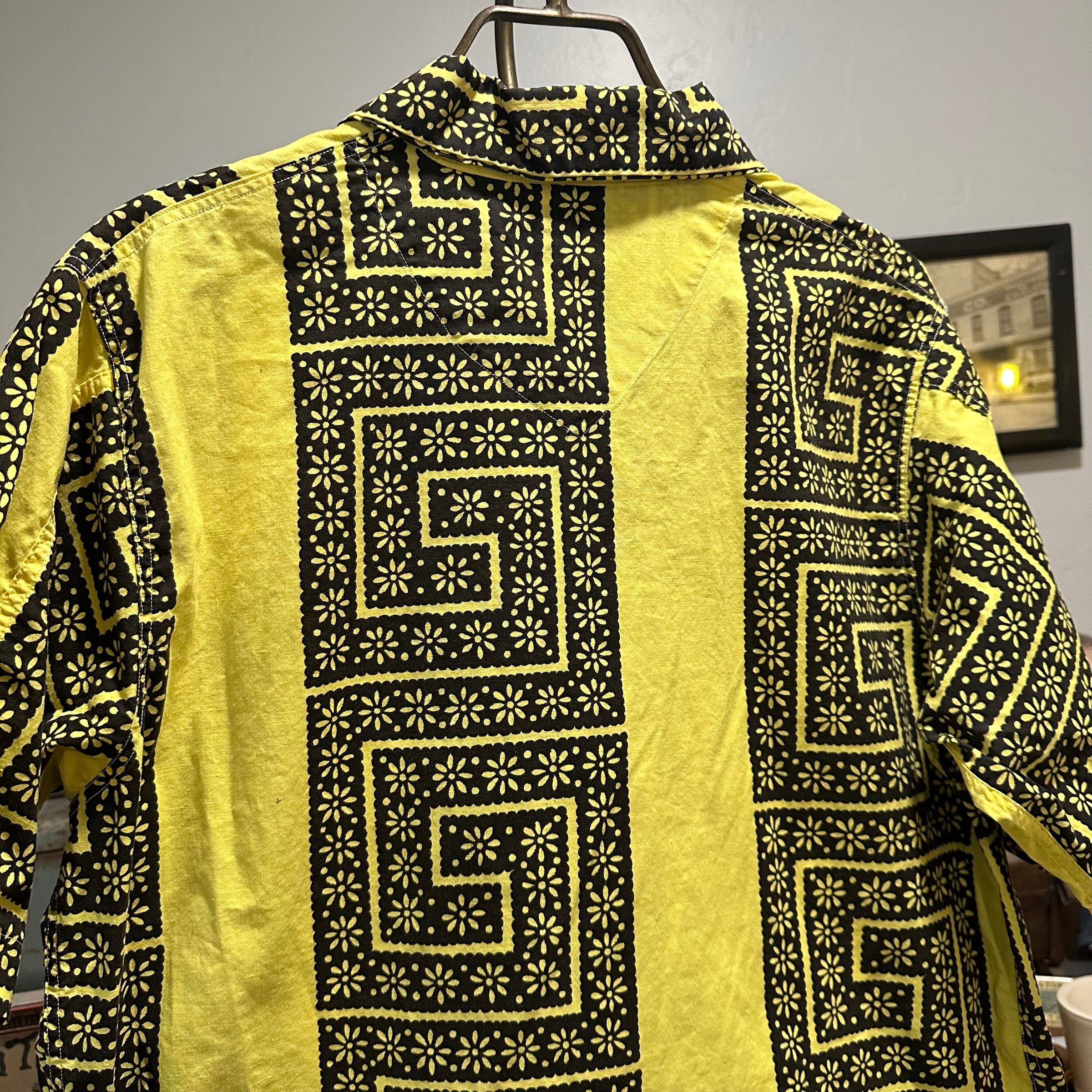 1960’s Club Lounger by Weldon Cotton Cabana Style Shirt 22” Chest