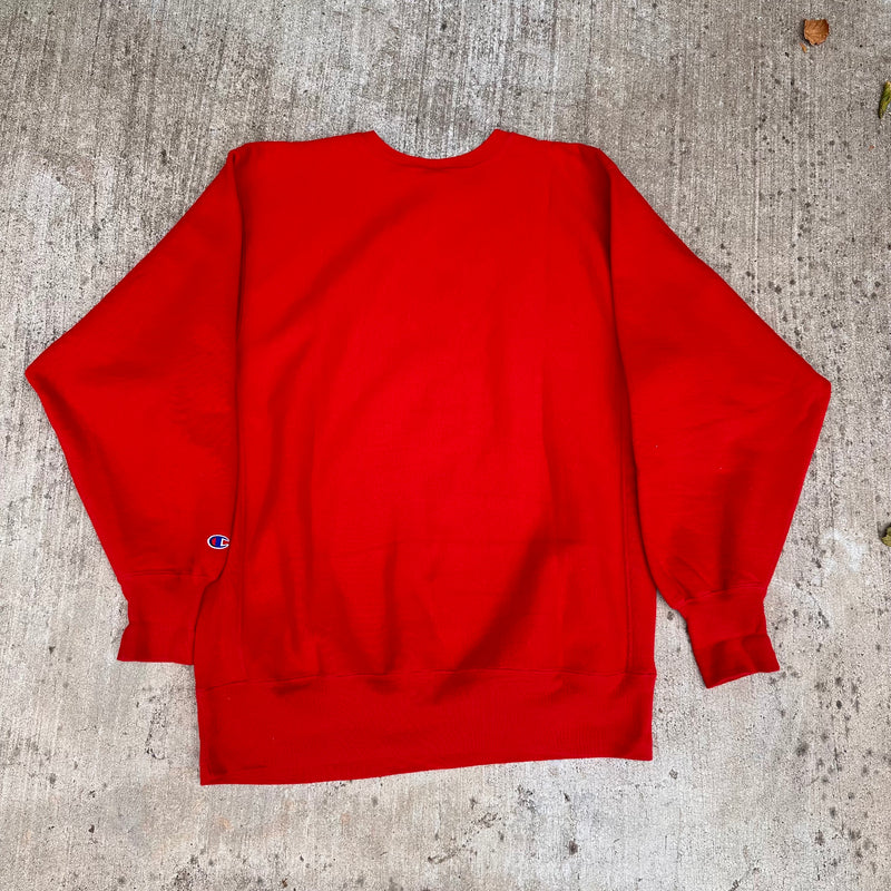 1990’s University of South Dakota Champion Reverse Weave Crewneck Sweatshirt XXL