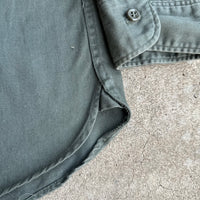 1960’s/70’s Lee Chetopa Cotton Gusseted Work Shirt Large