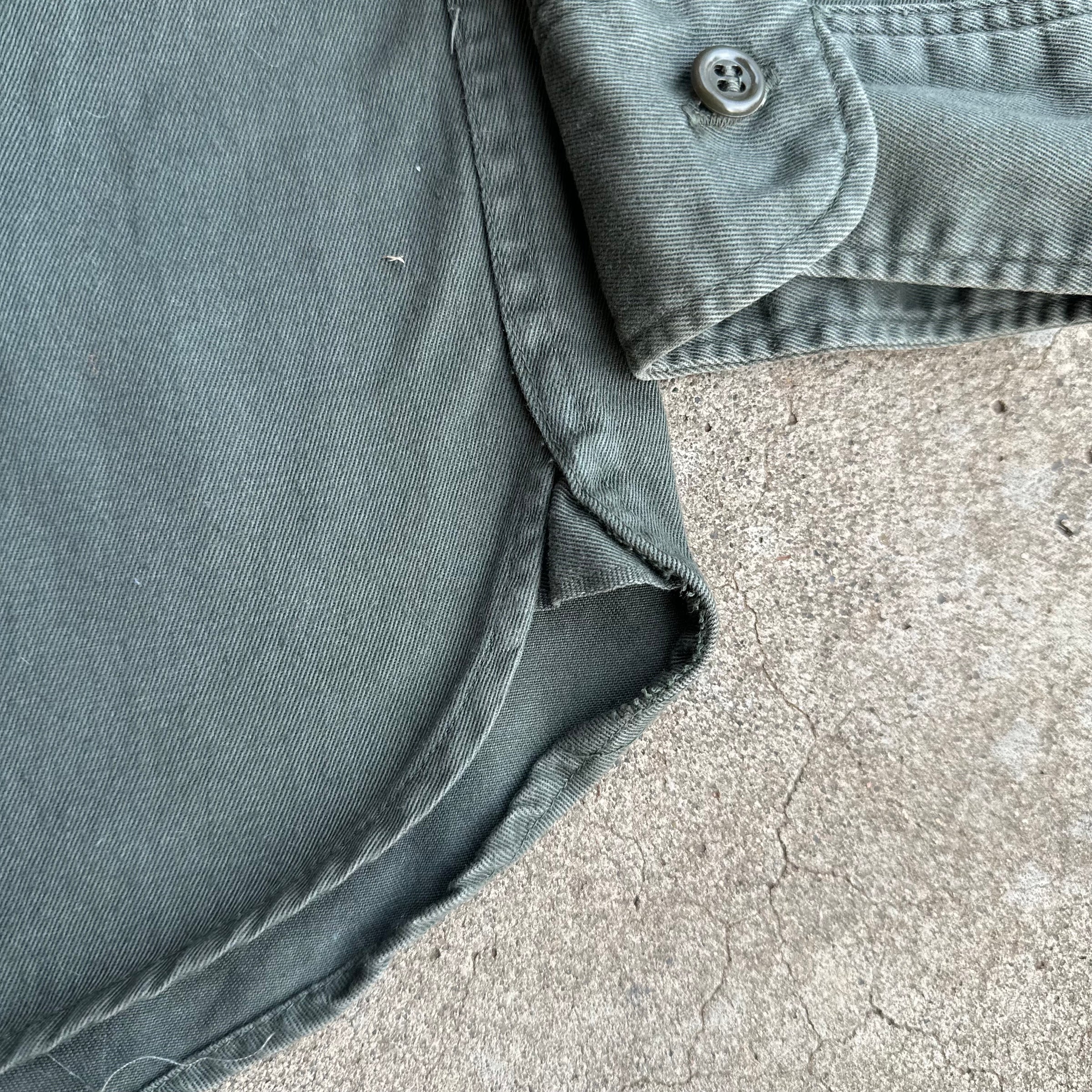 1960’s/70’s Lee Chetopa Cotton Gusseted Work Shirt Large