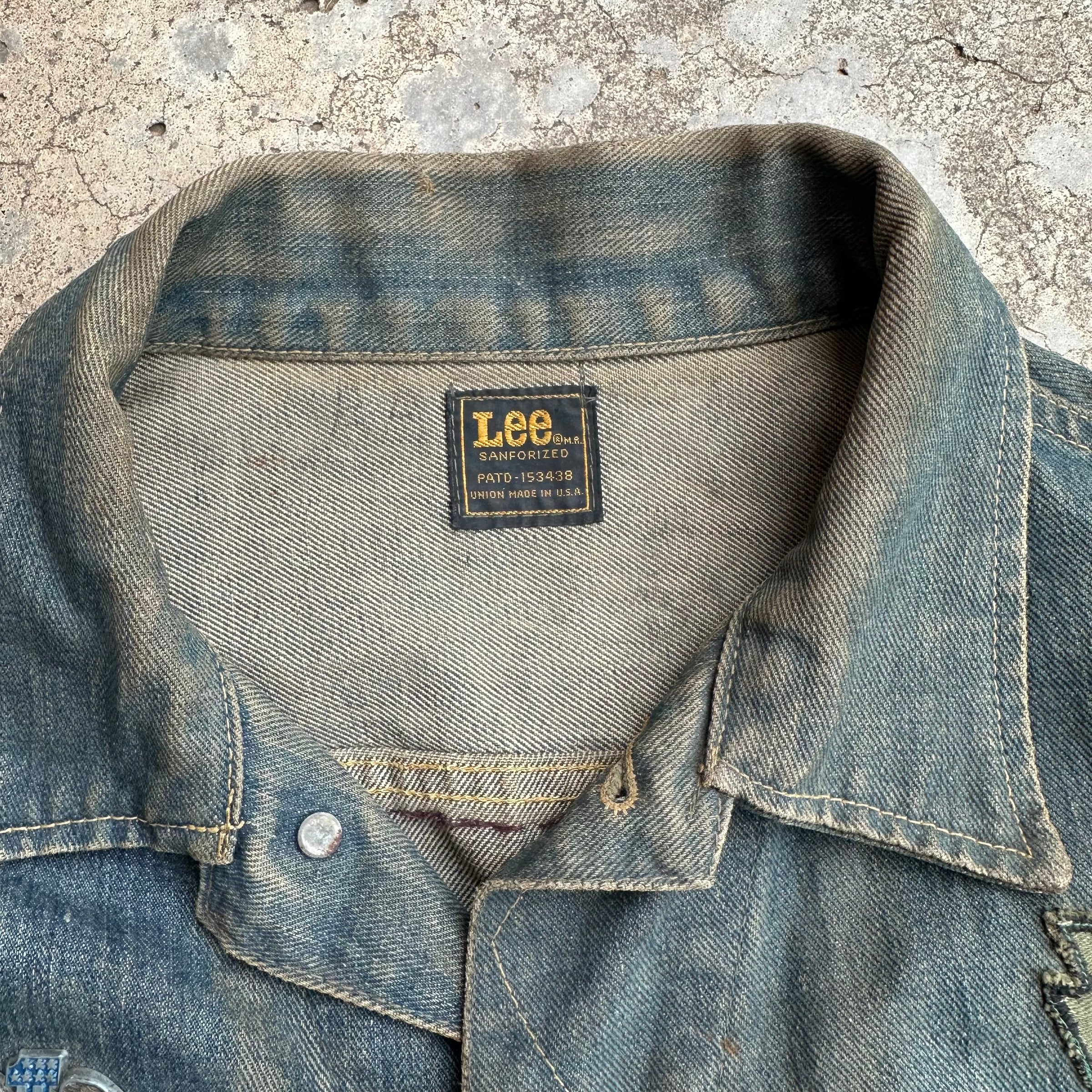 1970’s Lee 101J Denim Cut 24” Chest