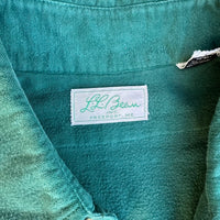 1960’s LL Bean Script Label Chamois Cotton Flannel Shirt