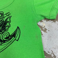 1960’s/70’s French 8th Marine Parachute Regiment Flock Print T-Shirt Small