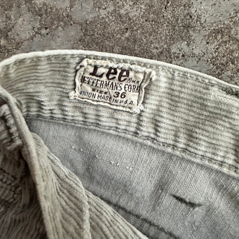 1960’s Lee Letterman Cords 33” Waist