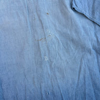 1940’s Stenciled WWII USN Chambray Shirt