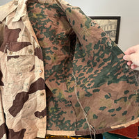 1960’s/70’s Egyptian Military Rocks/Sand Camo Shirt