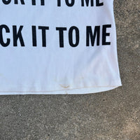 1960’s Sock it to Me Cotton Turtleneck T-Shirt Small