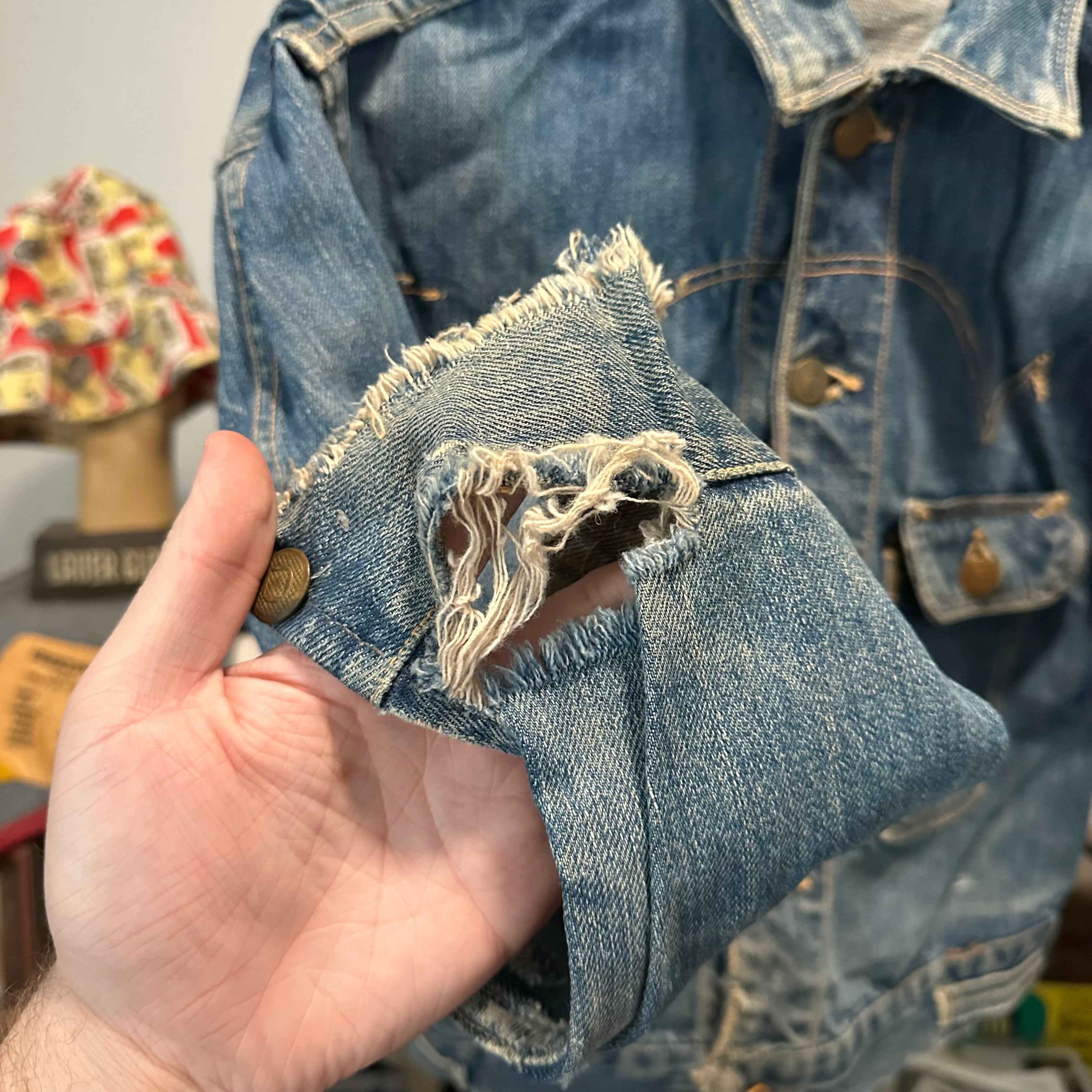1950's Key Imperial 2 Pocket Western Style Denim Jacket – Little