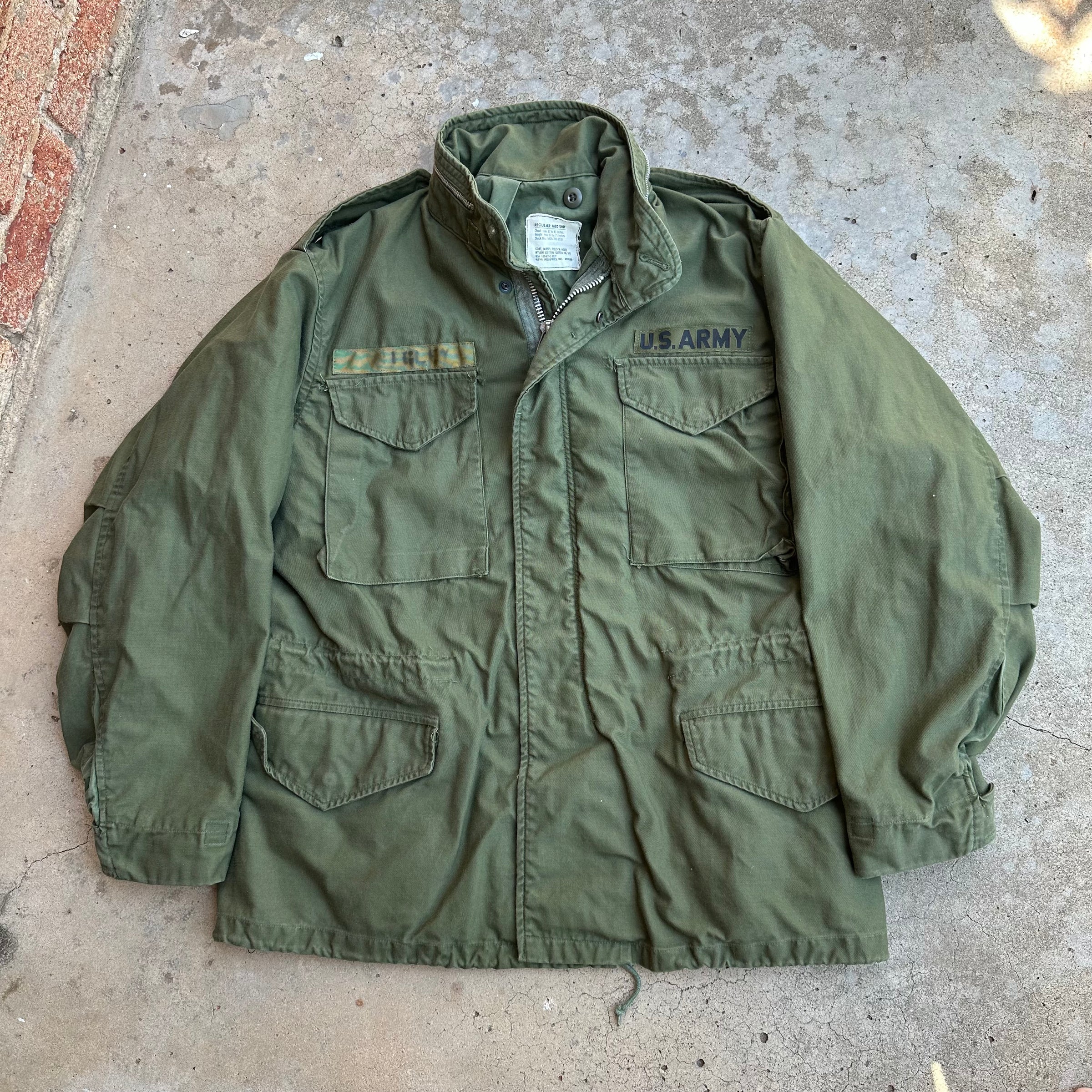 1960’s Mint Second Pattern M-65 Field Jacket Medium Regular