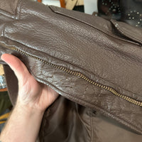 1960’s/70’s USN G-1 Leather Flight Jacket 22” Chest