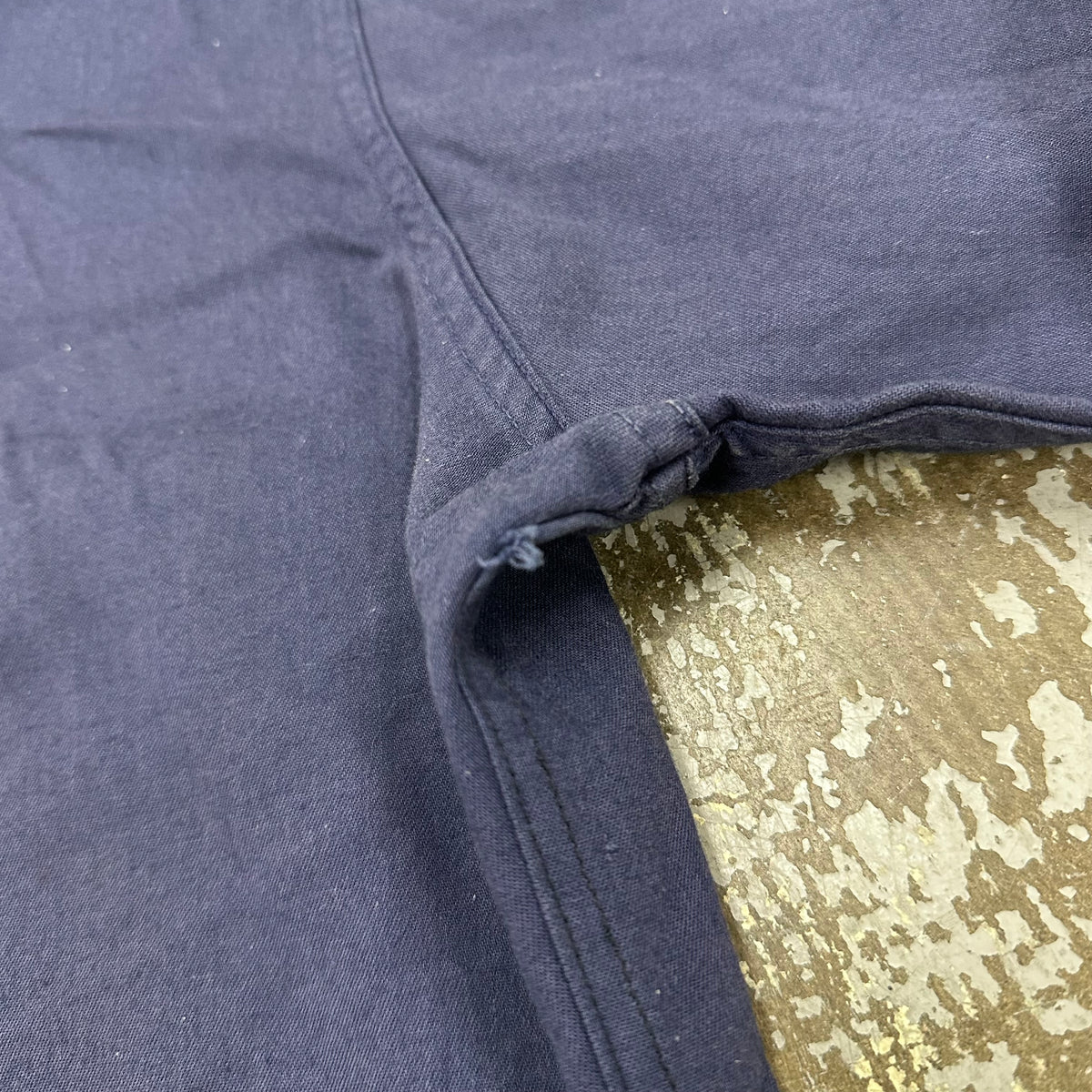 1970’s USAF Blue Missile Crewman Fatigue Shirt Large