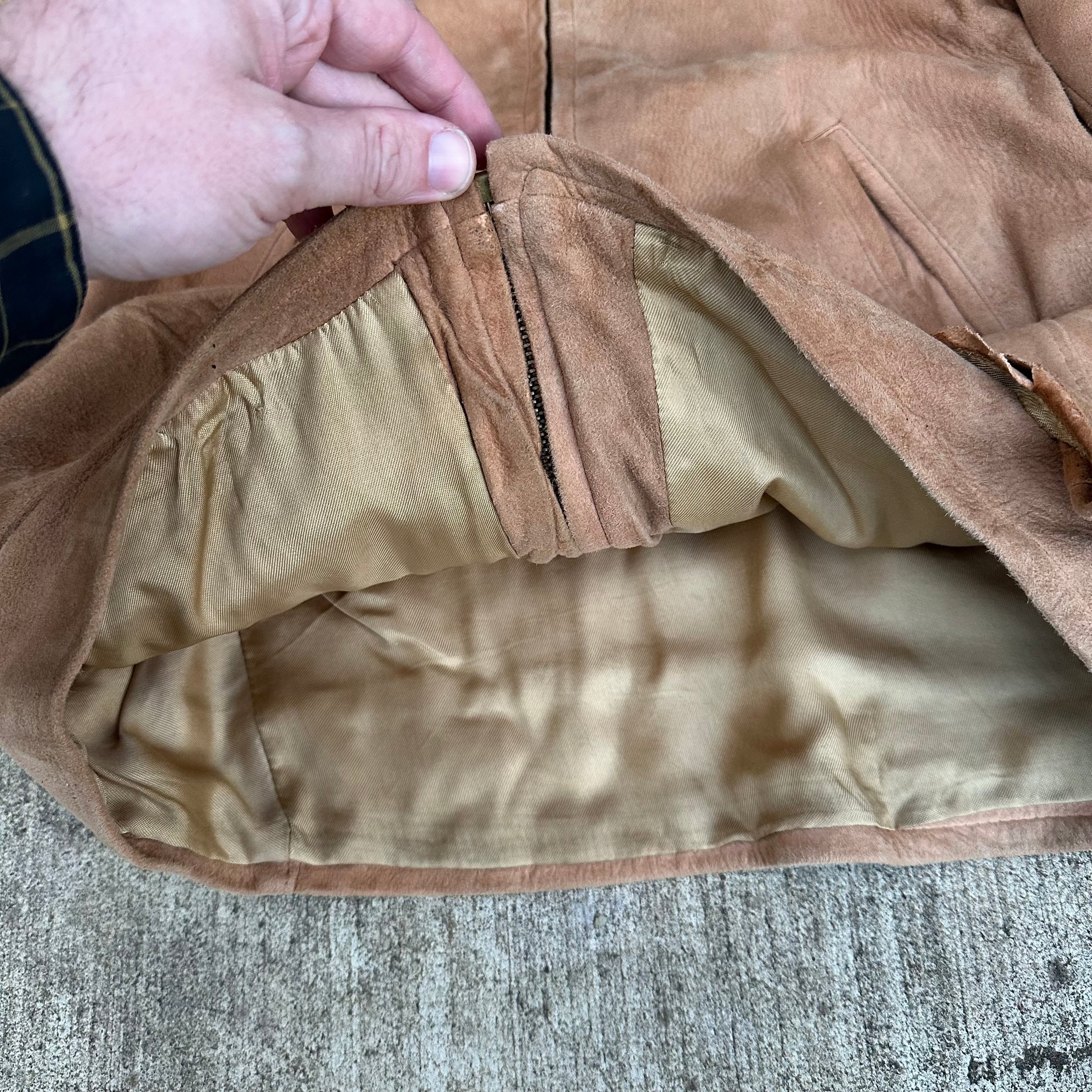 1940’s/50’s Sierra Sportswear Suede Leather Jacket