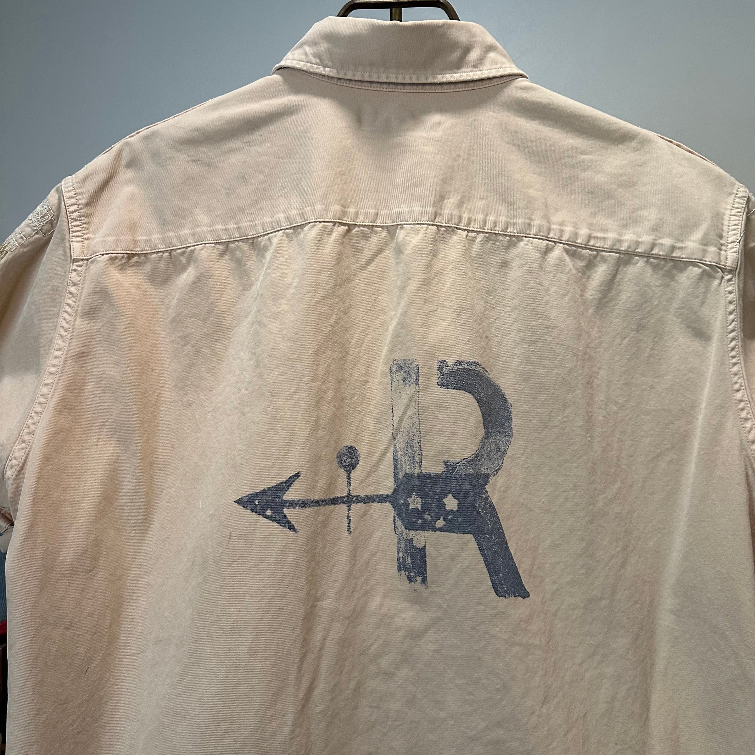 2000’s Polo Ralph Lauren Trapper Lake Scenic Work Shirt Medium