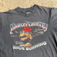 1980’s Harley Davidson “Rice Burning” T-Shirt Medium