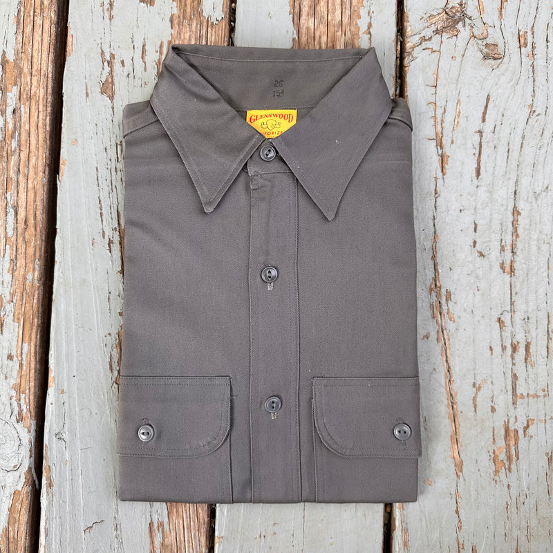 1950’s/Early 60’s Deadstock Glennwood Grey Work Shirt