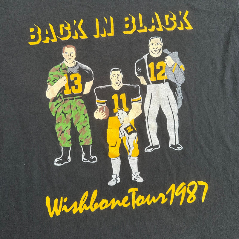 1987 Back in Black Army Navy Game Longsleeve T-Shirt