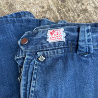 1950’s/60’s Western Girl Denim Side Zip Jeans 32” Waist