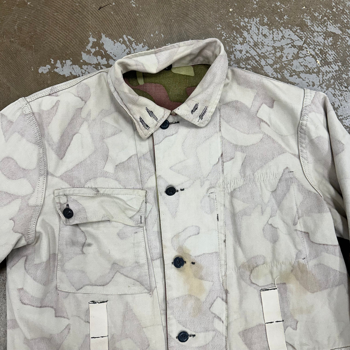 1960’s/70’s Reversible Finnish M62 Camo Field Jacket L/XL