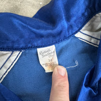 1960’s Russell Southern USN Blue Angels Satin Baseball Jersey Size 36