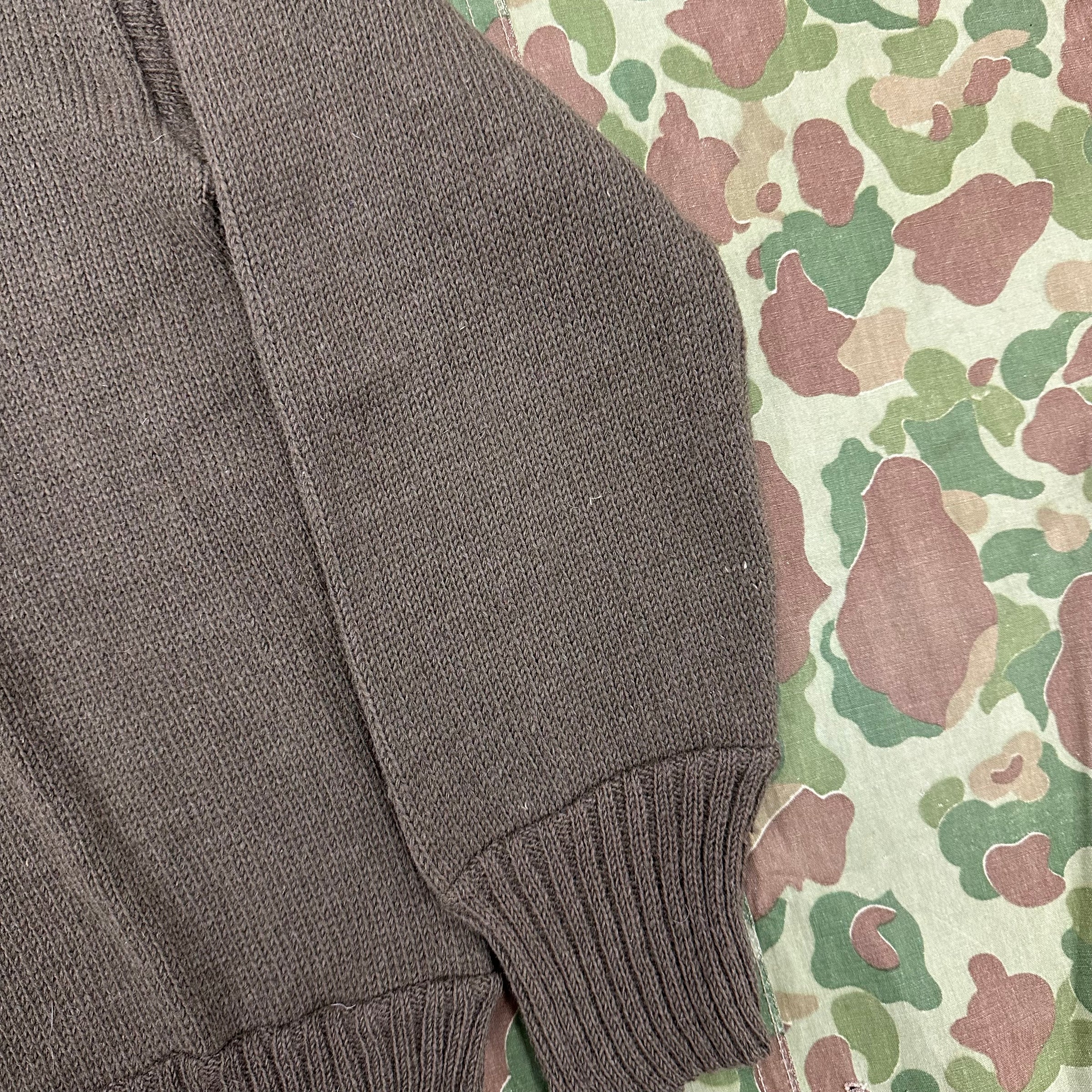 1940’s Mint WWII US Army 5 Button Wool Sweater