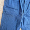 1940’s Drop Loop Blue Cotton Trousers