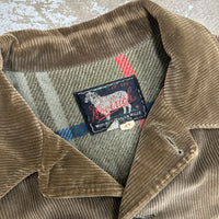 1950’s/60’s Woolrich Brown Corduroy Blanket Lined Field Jacket Size 44