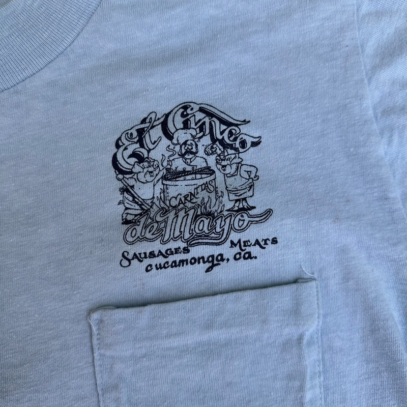 1970’s Hi Cru Stedman El Cinco De Mayo Meat Market T-Shirt Medium