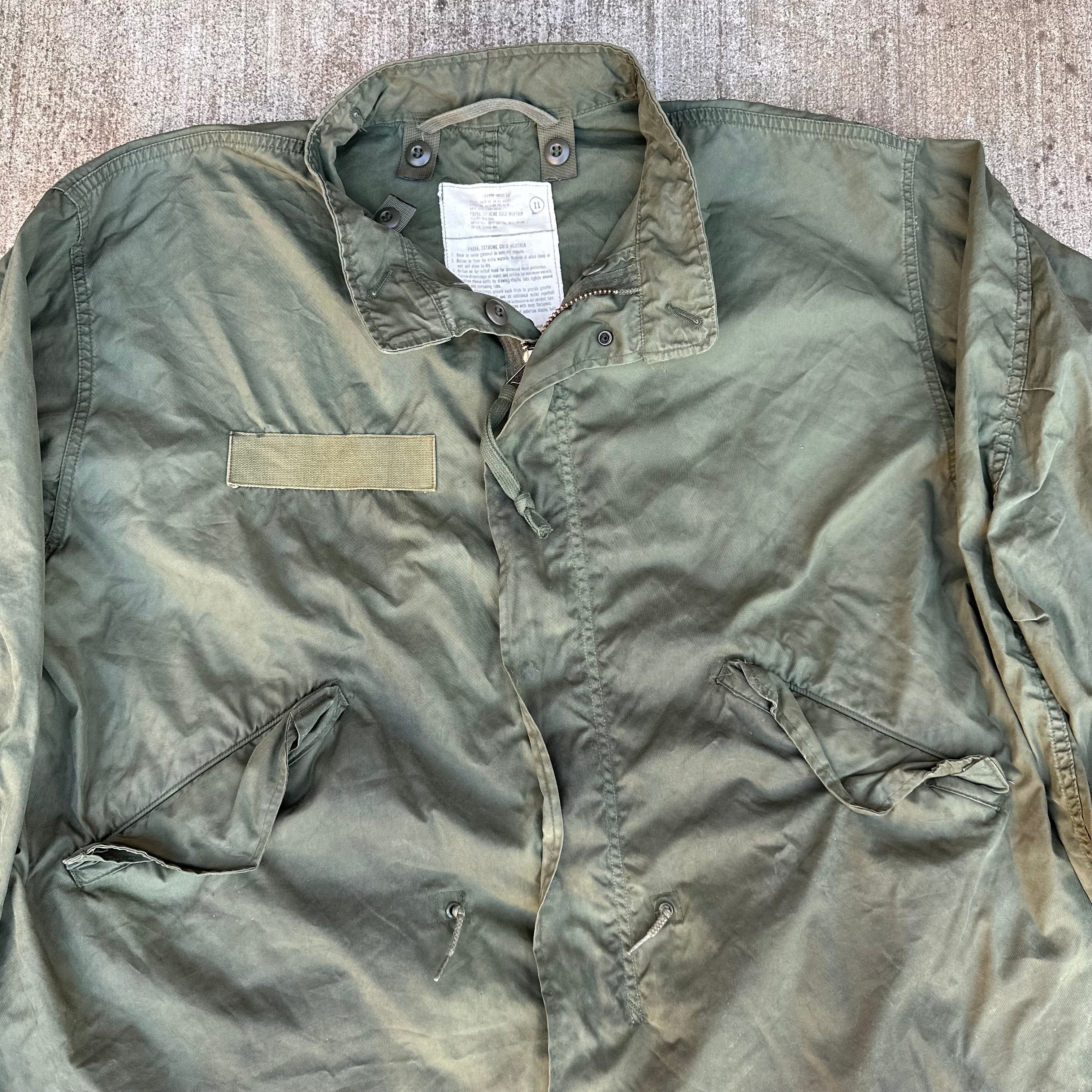 1970's Vietnam War M-65 Fishtail Parka Liner Large Regular