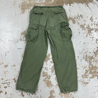 1960’s Vietnam War 2nd Pattern Poplin Jungle Pants Medium Long