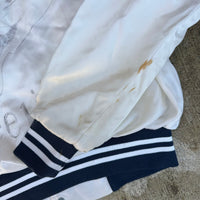 1980’s US Navy VAW-122 Steeljaw Hand Drawn Satin Jacket Large