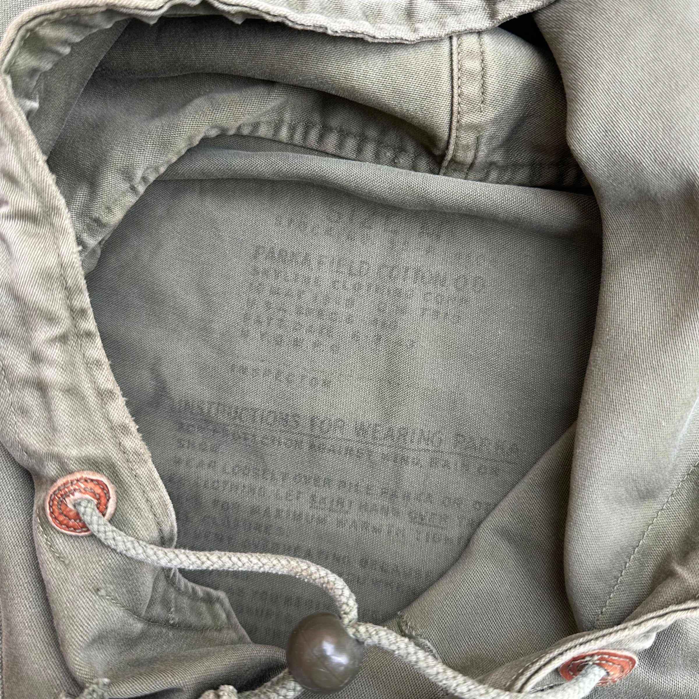 1940’s Stenciled M-43 Field Parka Medium