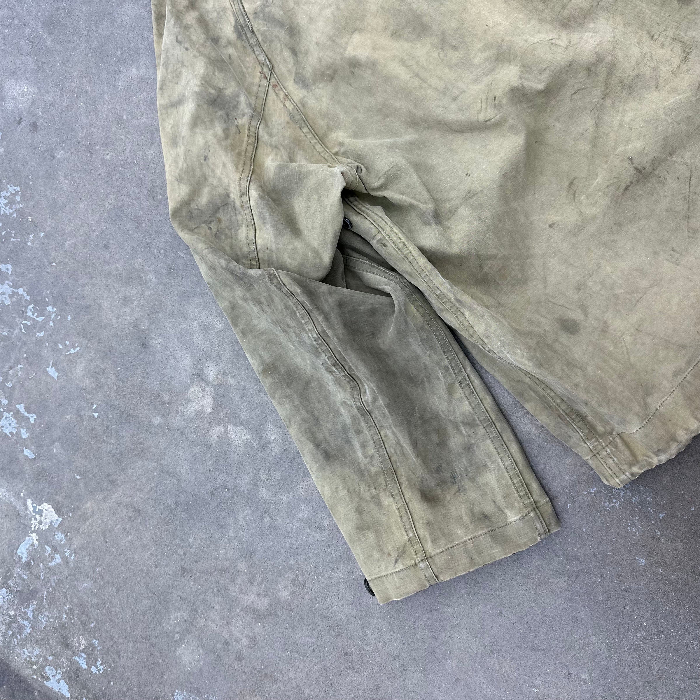 1940’s WWII USN Hook Clasp Foul Weather Parka 26” Chest