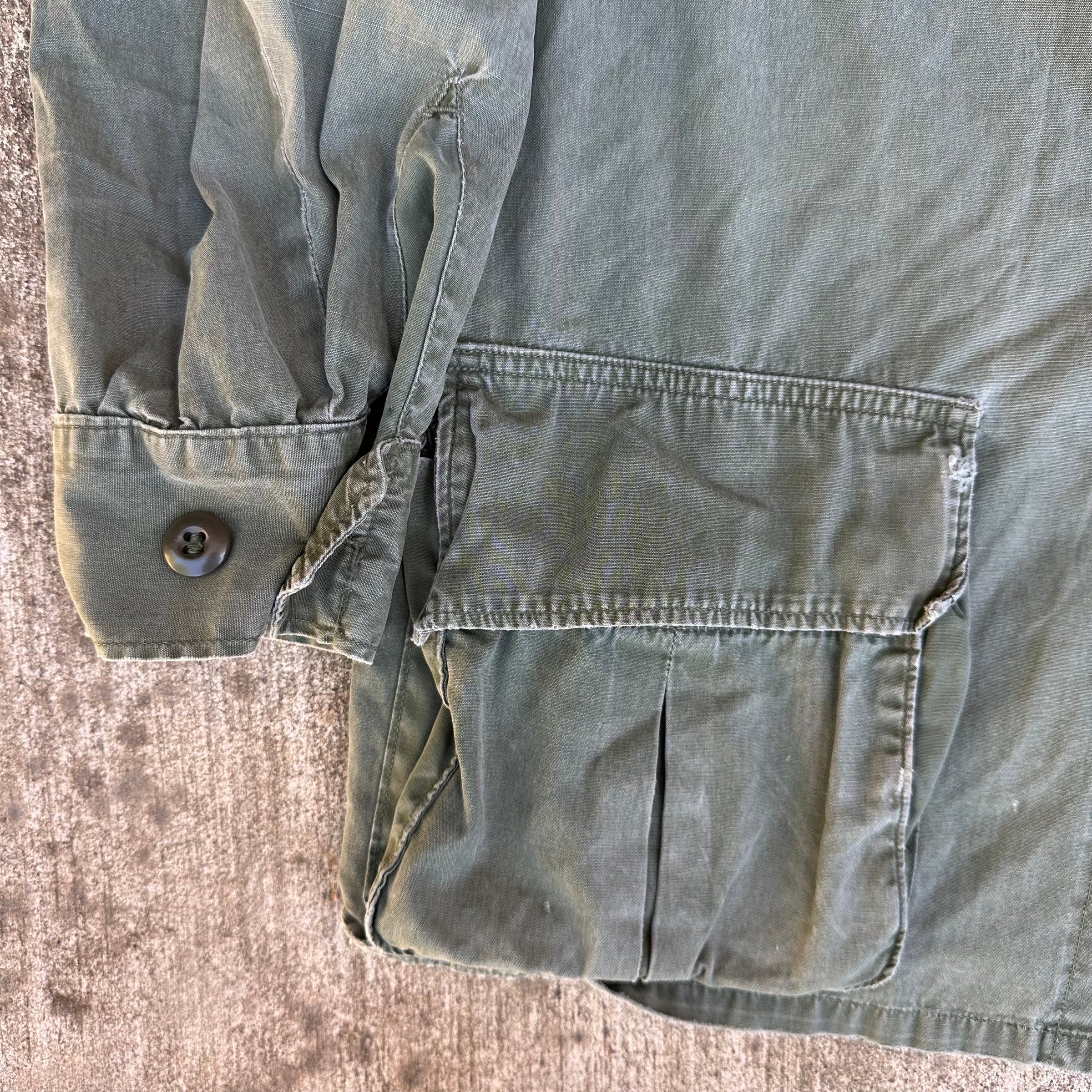1960’s Vietnam War Poplin Jungle Jacket Medium Regular